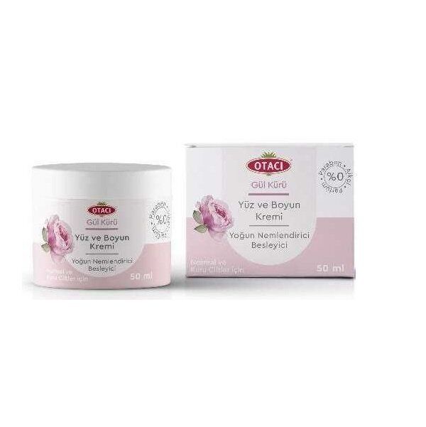 Otacı Gül Kürü - Yüz ve Boyun Kremi 50ml