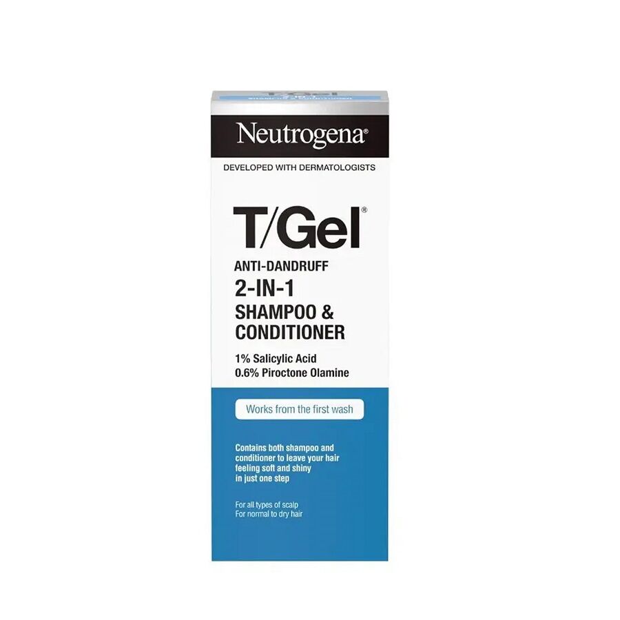 Neutrogena T/Gel 2in1 Kepek Şampuanı 250 ml