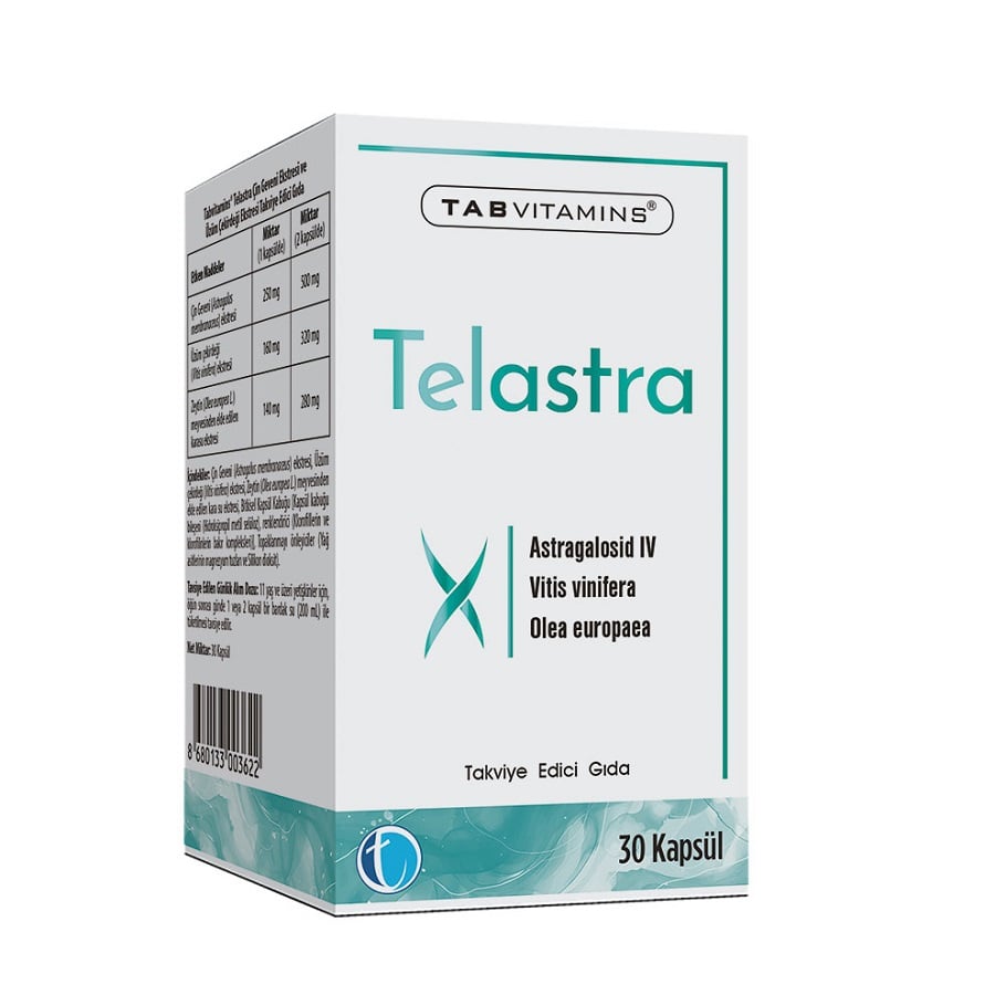 TabVitamins Telastra 30 Kapsül