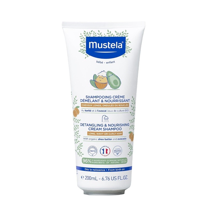 Mustela Kolay Tarama Sağlayan Besleyici Şampuan 200ml