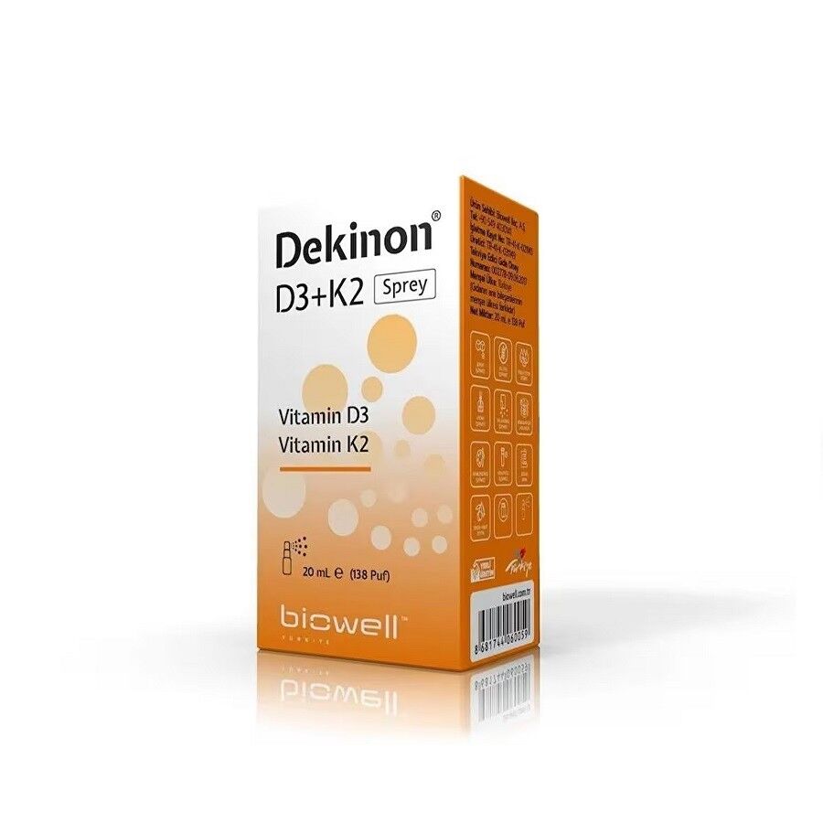 Dekinon D3K2 1000IU Sprey 20ml
