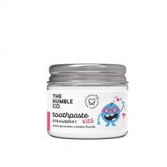 Humble Co. Cam Kavanoz Diş Macunu Çocuk Çilek ( Komple Bakım )
