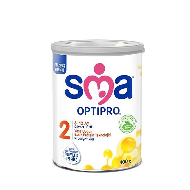 SMA OptiPro Devam Sütü (2) 6-12 Ay 400gr