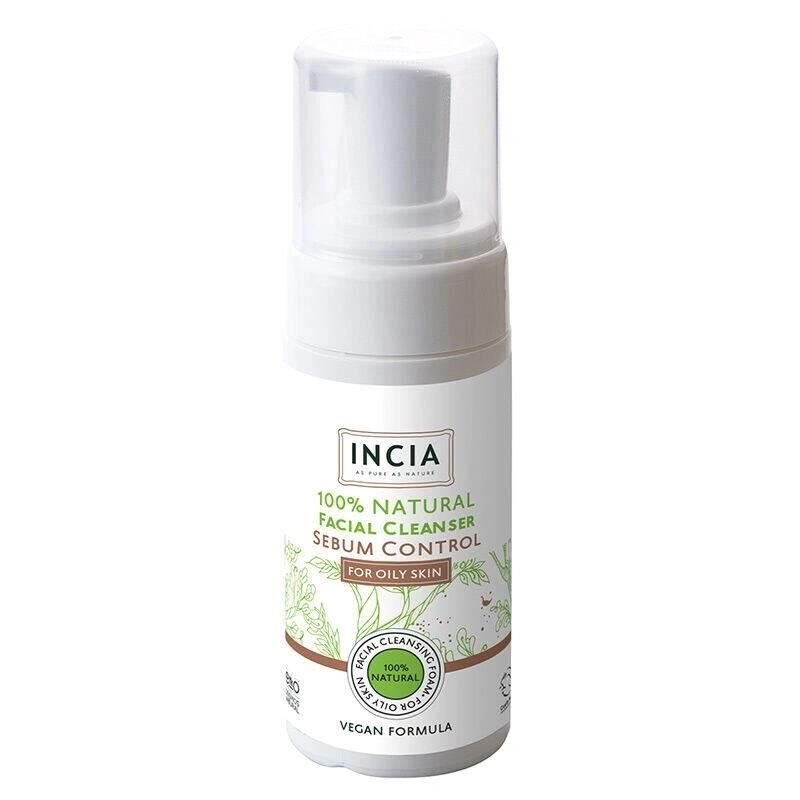 Incıa Yağlı Ciltler İçin Doğal Yüz Temizleyici 125 ml