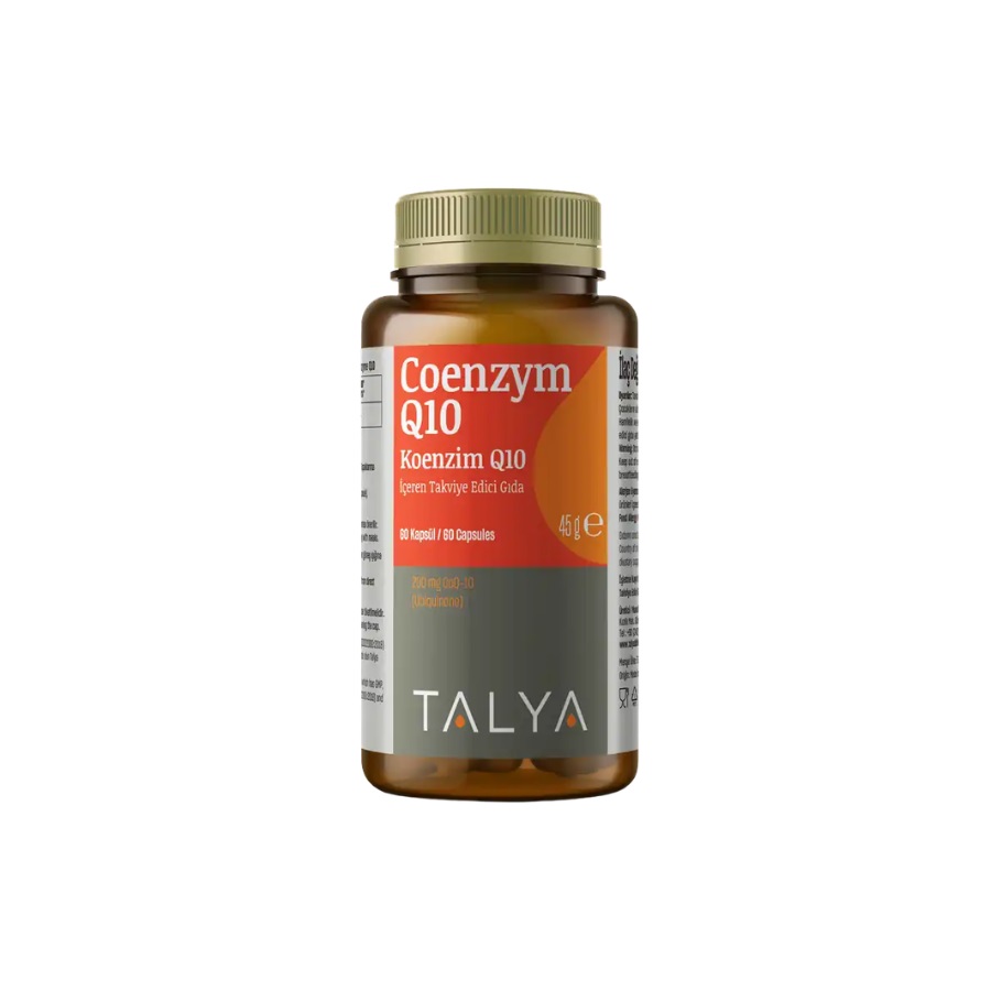 Talya Coenzyme Q10 200 mg 60 Kapsül