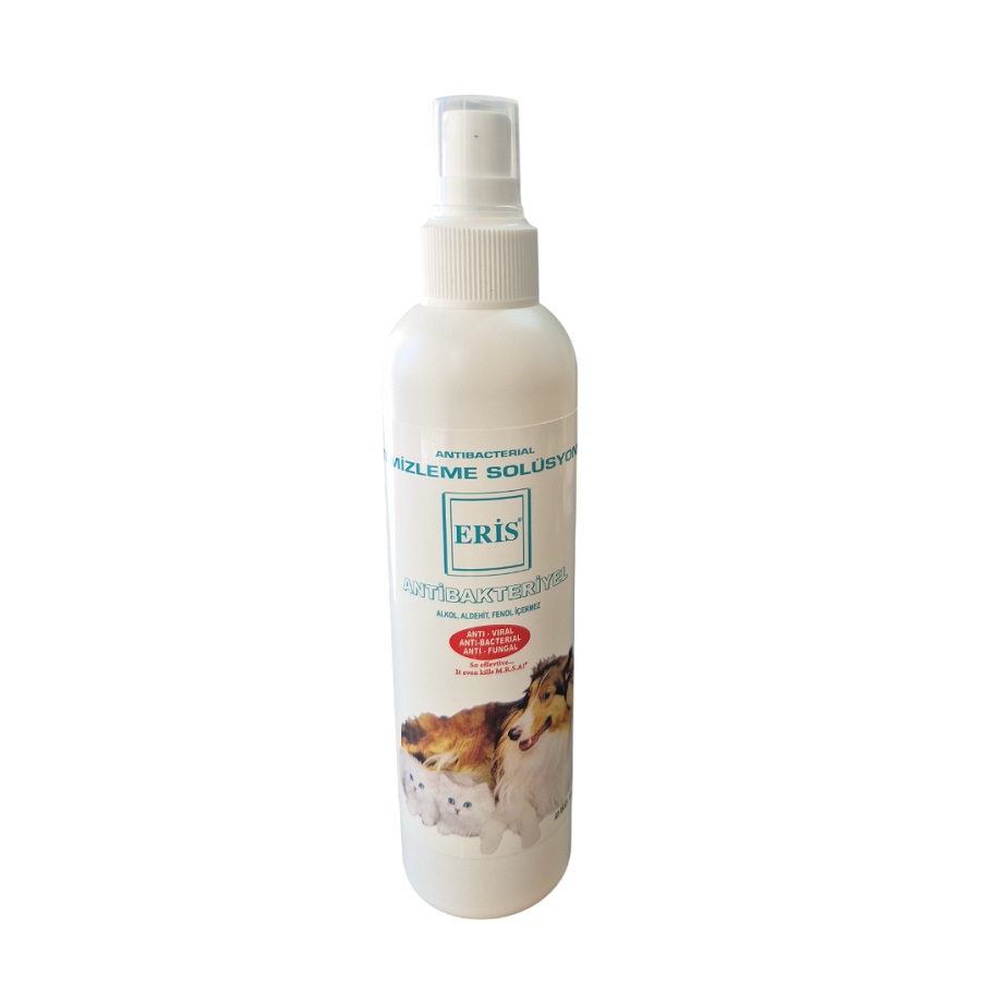 Eris Anti Bakteriyel Evcil Hayvan Temizlemeye Uygun Sprey 250 ml