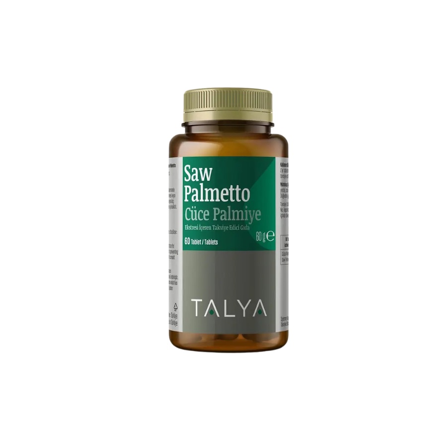 Talya Saw Palmetto Cüce Palmiye Ekstresi 60 Tablet