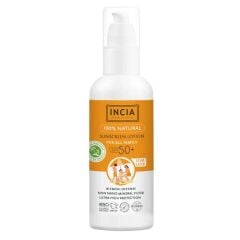 Incıa Doğal Tüm Aile için Güneş Losyonu Spf50+ 100 ml