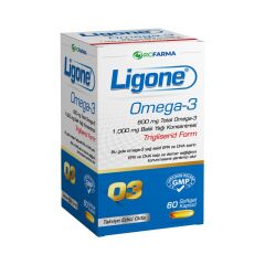 Ligone Omega-3 500 mg EPA & DHA 60 Yumuşak Kapsül