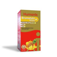 Humanis Bromelain + Krom 60 Tablet