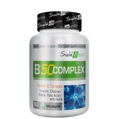 Suda Vitamins B-50 Complex Vegi Kapsül 60 Lık