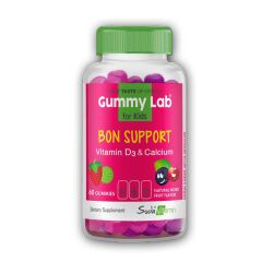 Gummy Lab For Kids Bon Support Vitamin D3 Calcium 60 Gummies