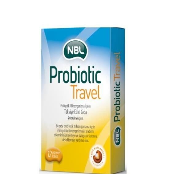 Nbl Probiotic Travel 12 Çiğneme Tableti