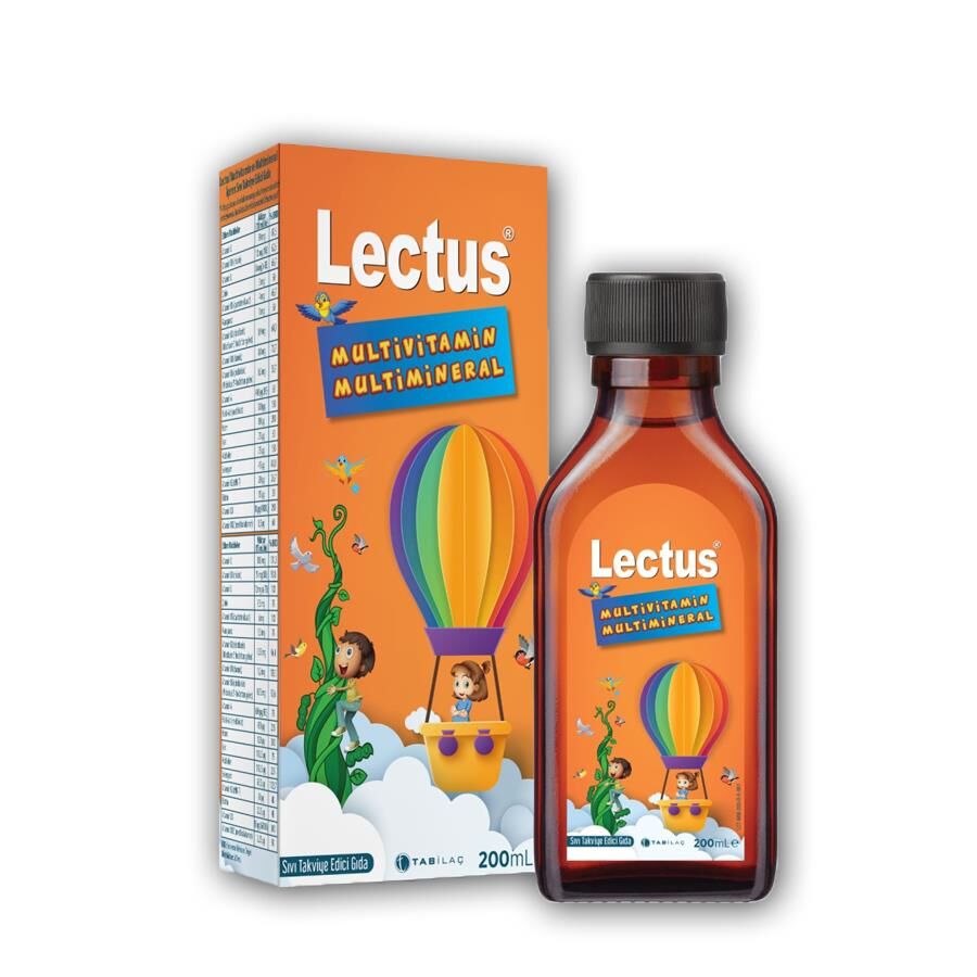 Lectus Multivitamin Mineral Multimineral Sıvı 200ml