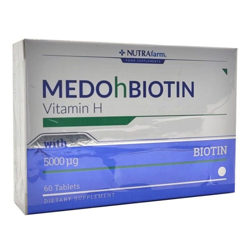 Nutrafarm Medohbiotin 5mg 60 Tablet