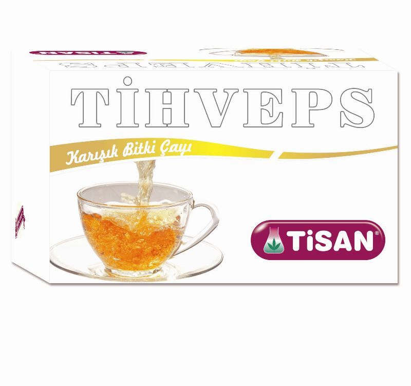 Tisan Tihveps Karışık Bitki Çayı Süzen Poşet Çayı 20 Poşet