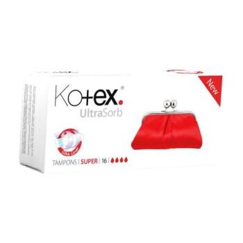 Kotex Tampon Süper 16 Adet
