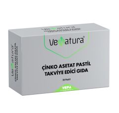 VeNatura Çinko Asetat Pastil 30 Lu