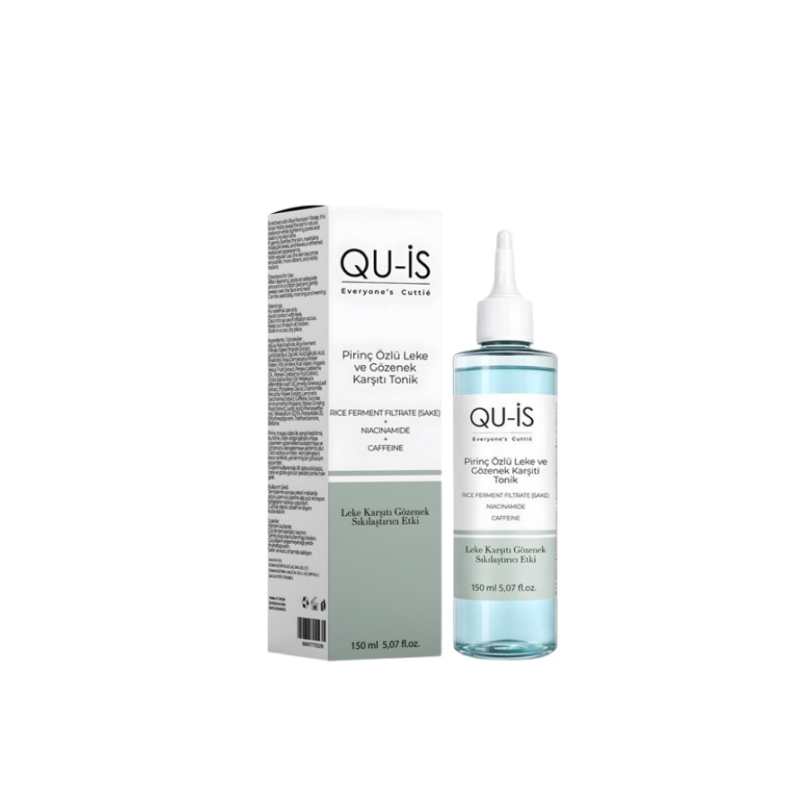 QU-IS Pirinç Özlü Leke ve Gözenek Karşıtı Tonik 150ml