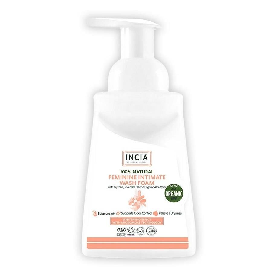Incıa Doğal İntim Yıkama Köpüğü Kadınlar İçin 200 ml