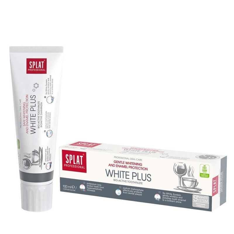 Splat White Plus İnovatif Diş Macunu 100ml