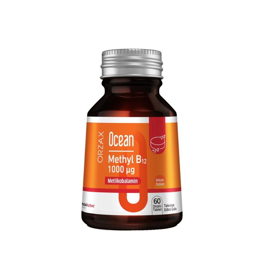 Ocean Methyl B12 60 Dilaltı Tablet