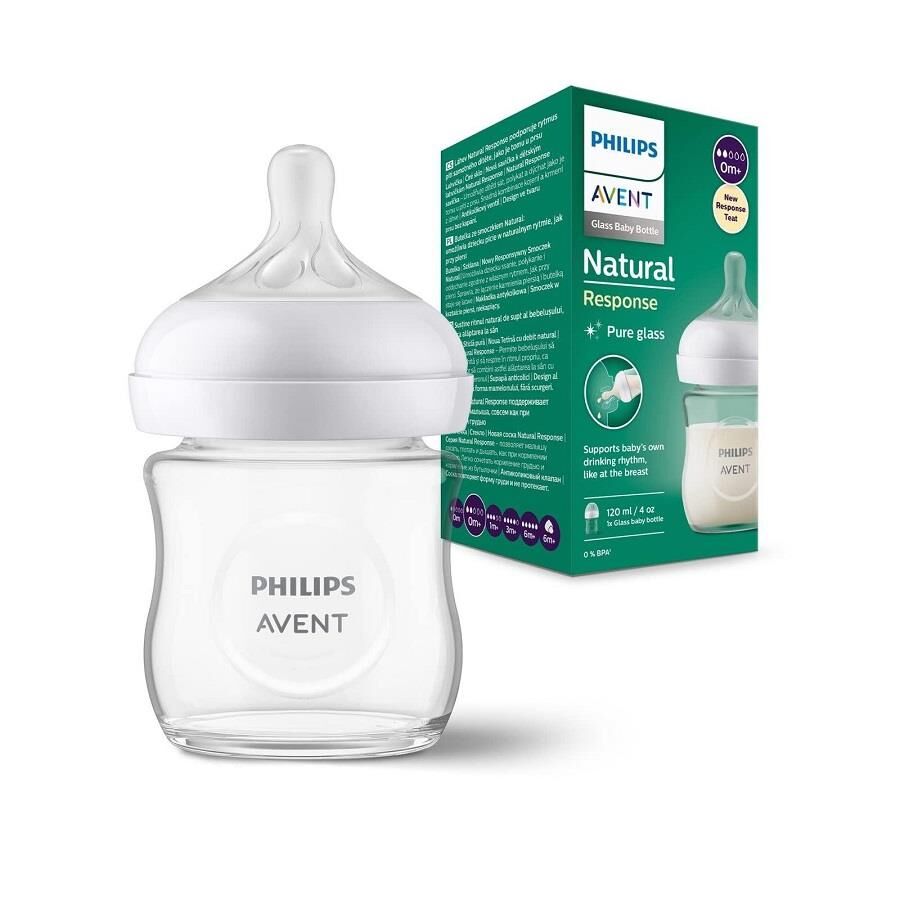 Avent Natural Response Cam Biberon 0 Ay+120ml SCY930/01