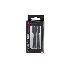 Curaprox Black Is White Travel Set Yedek Diş Fırçası Başlığı 2li