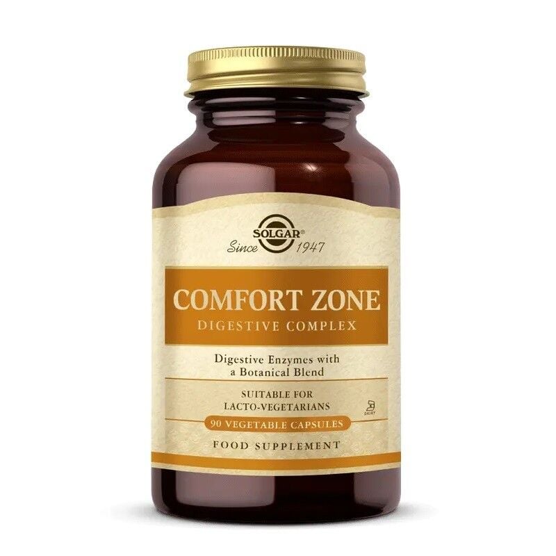Solgar Comfort Zone Digestive Complex 90 Vegetable Capsules