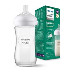 Avent Natural Response Cam Biberon 1 Ay+ 240 ml Tepkili Biberon Emziği SCY933/01