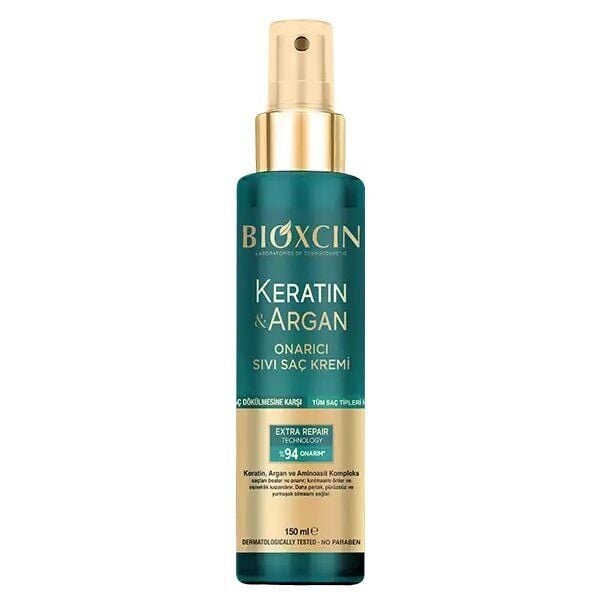 Bioxcin Keratin & Argan Onarıcı Sıvı Saç Kremi 150 ml
