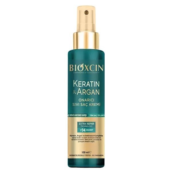 Bioxcin Keratin & Argan Onarıcı Sıvı Saç Kremi 150 ml