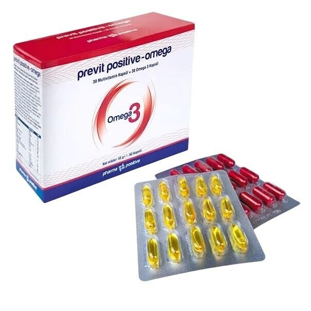 Previt Positive Omega 3 Kapsül 60 lık