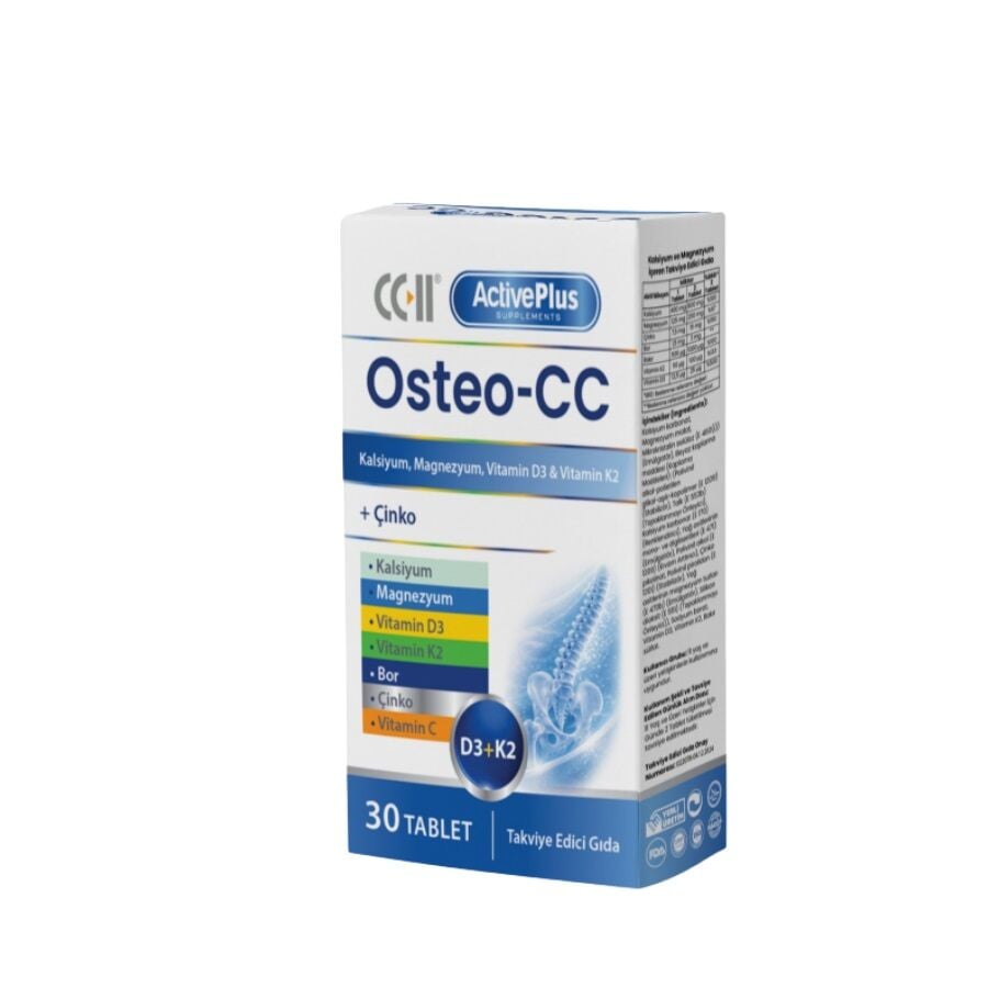 Active Plus Osteo CC 30 Kapsül