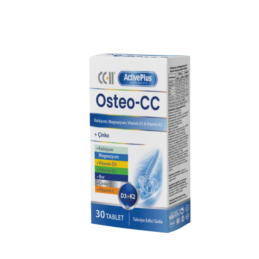 Active Plus Osteo CC 30 Kapsül