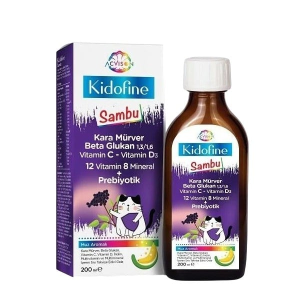 Acvison KidoFine SAMBU Sıvı 150ml Şurup