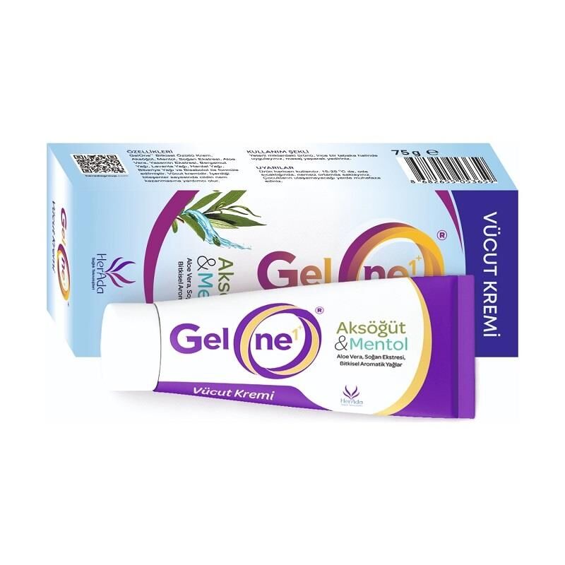 Gelone1 Aksöğüt Mentollü Vücut Kremi 75ml