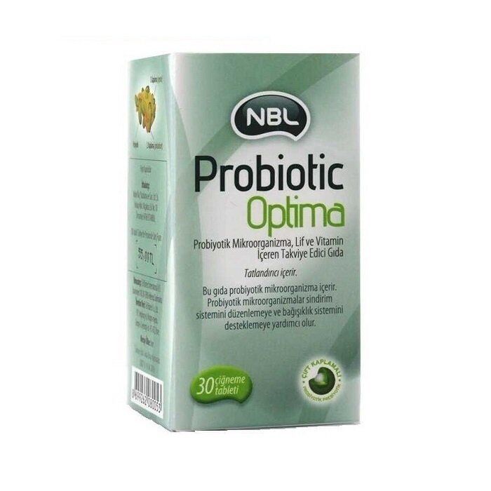 Nbl Probiotic Optima Çiğneme Tableti 30lu