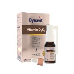 Dynavit Vitamin D3 ve K2 içeren Sprey 10ml