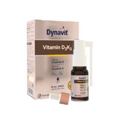 Dynavit Vitamin D3 ve K2 içeren Sprey 10ml