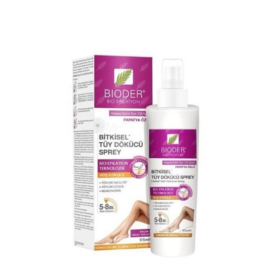 Bioder Kadınlar İçin Tüy Dökücü Sprey 175ml