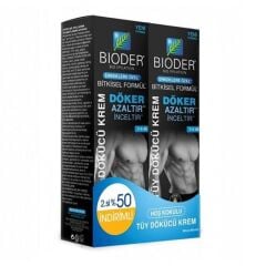 Bioder Tüy Dökücü Krem Erkek 100 Ml + 2.cisi İndirimli