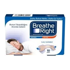 Breathe Right Burun Bantı Orijinal Büyük Boy 10 Adet