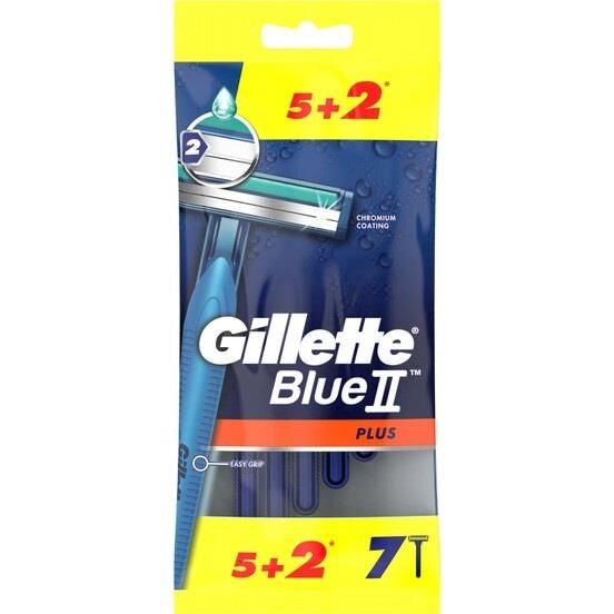 Gillette Blue2 Plus Tıraş Bıçağı 5+2 Avantajlı Poşet