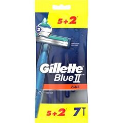 Gillette Blue2 Plus Tıraş Bıçağı 5+2 Avantajlı Poşet