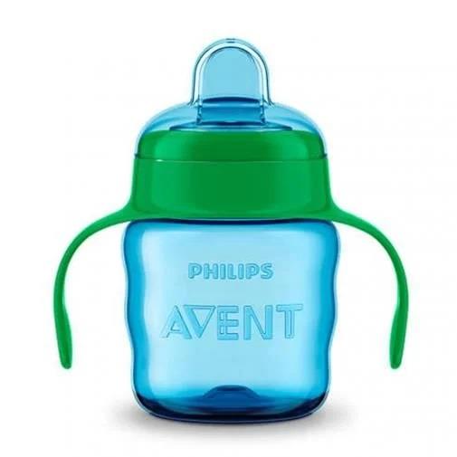 Avent Eğitici Damlatmaz Bardak 200ml 6+ Ay Mavi SCF551/05