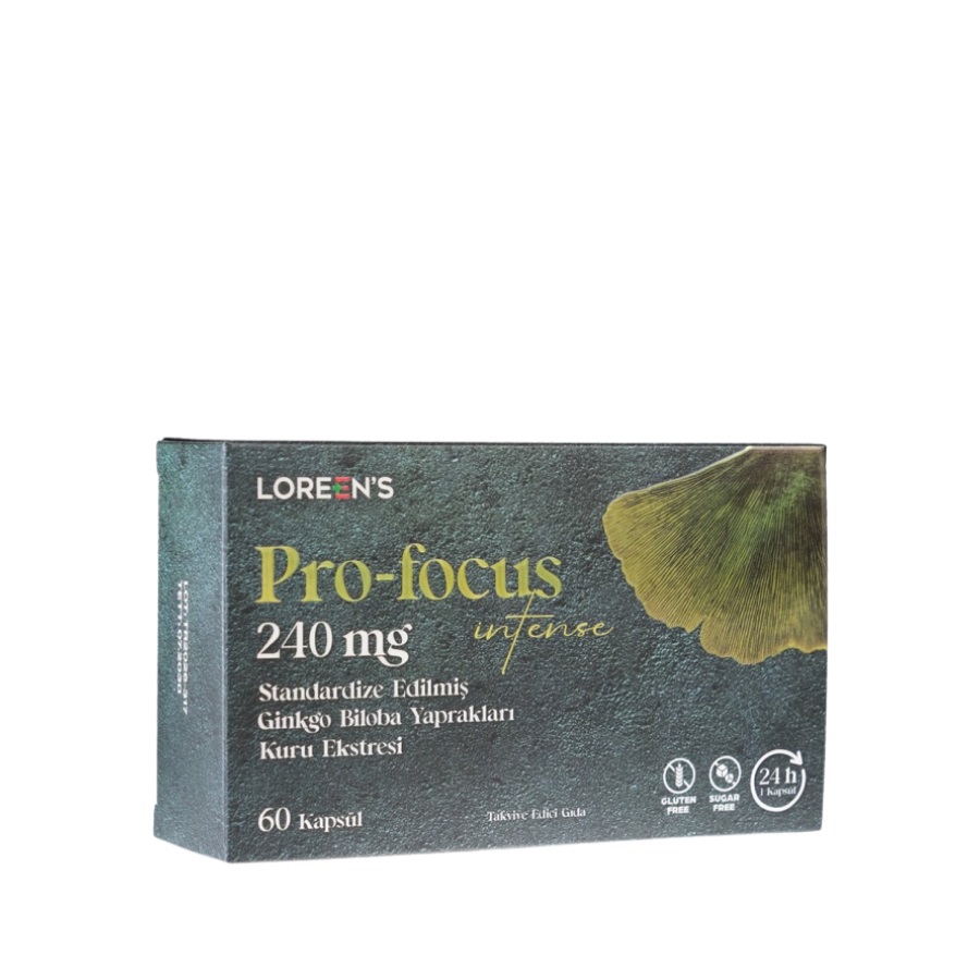 Loreens Pro-Focus Intense 60 Kapsül