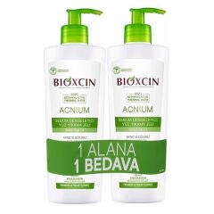 Bioxcin Acnium Sebum Dengeleyici Yüz Yıkama Jeli 1 AL 1 BEDAVA