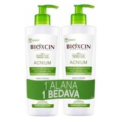 Bioxcin Acnium Sebum Dengeleyici Yüz Yıkama Jeli 1 AL 1 BEDAVA