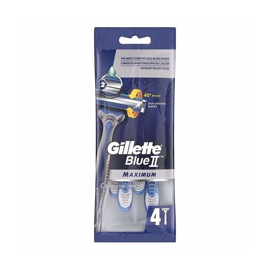 Gillette Blue II Maximum 4 Lü Poşet